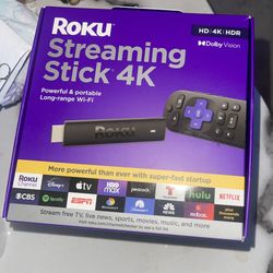 roku tv 4k con 1 año 