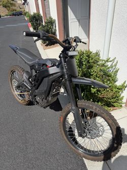 E-Ride Pro SS 2.0 Electric Dirt Bike | Custom Gold Warp 9 Build