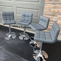 New Household Adjustable Bar Stools (5 Colors Available ) Black White Gray Brown Red