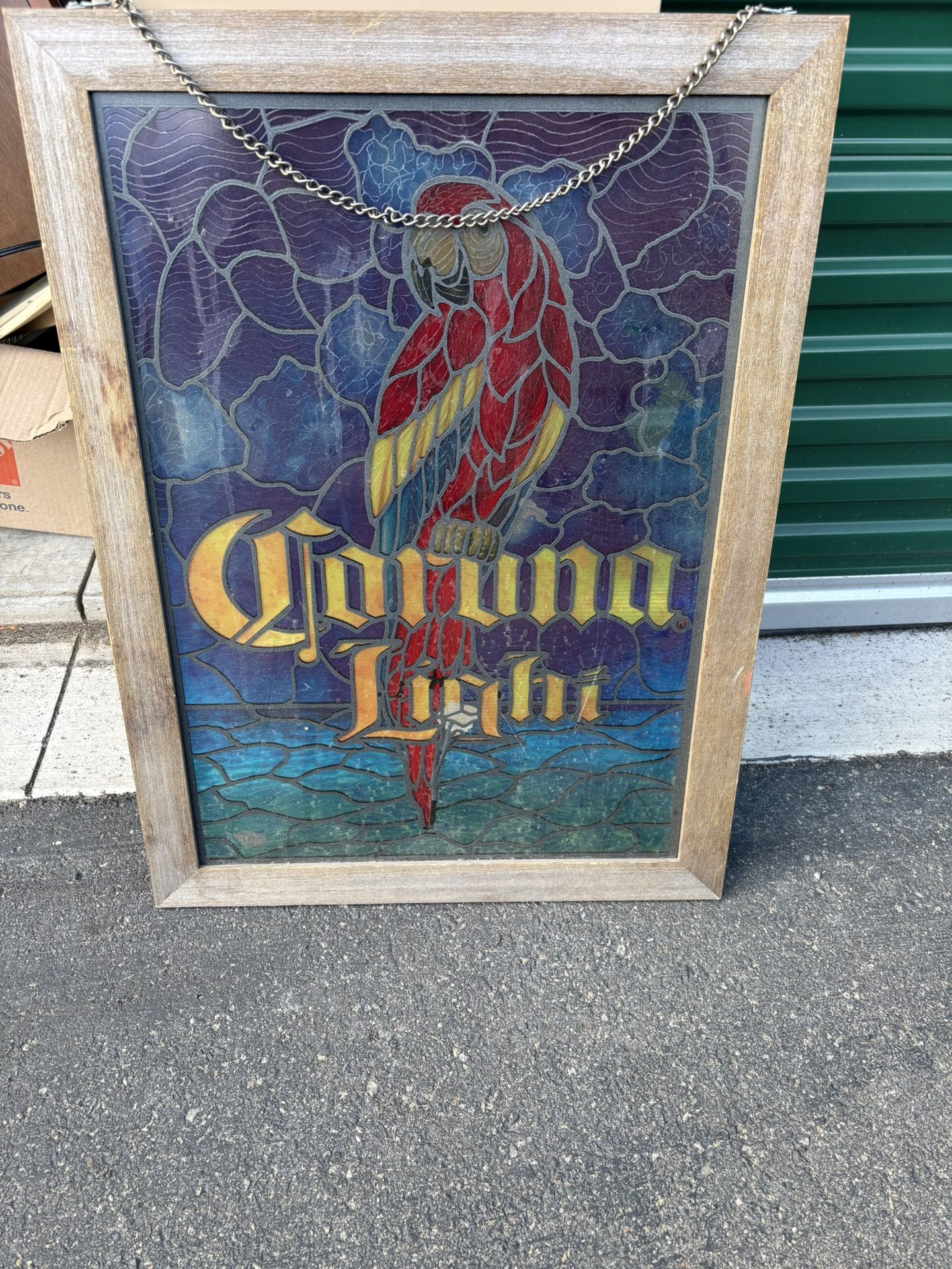 Corona Bar Sign