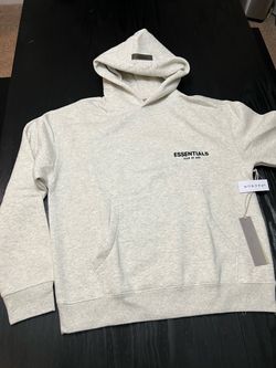 Dark OatMeal Essential brand Hoodie  (BRAND  New) With tags