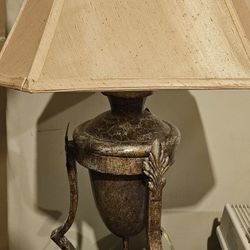 Antique Lamp And Shade