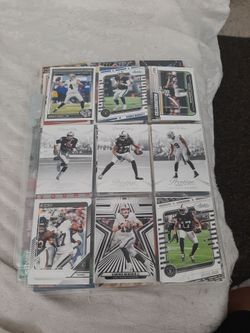18 Raiders Football Cards
