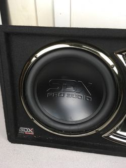 SDX PRO Audio 2 12 inch in ported box for Sale in Chicago IL