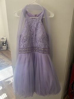 purple dress size 2xl fits like a Large 