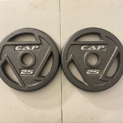 25 Pound Olympic Plates