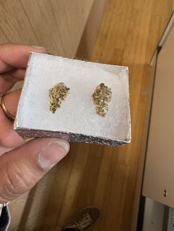 Men Nugget Earrings 