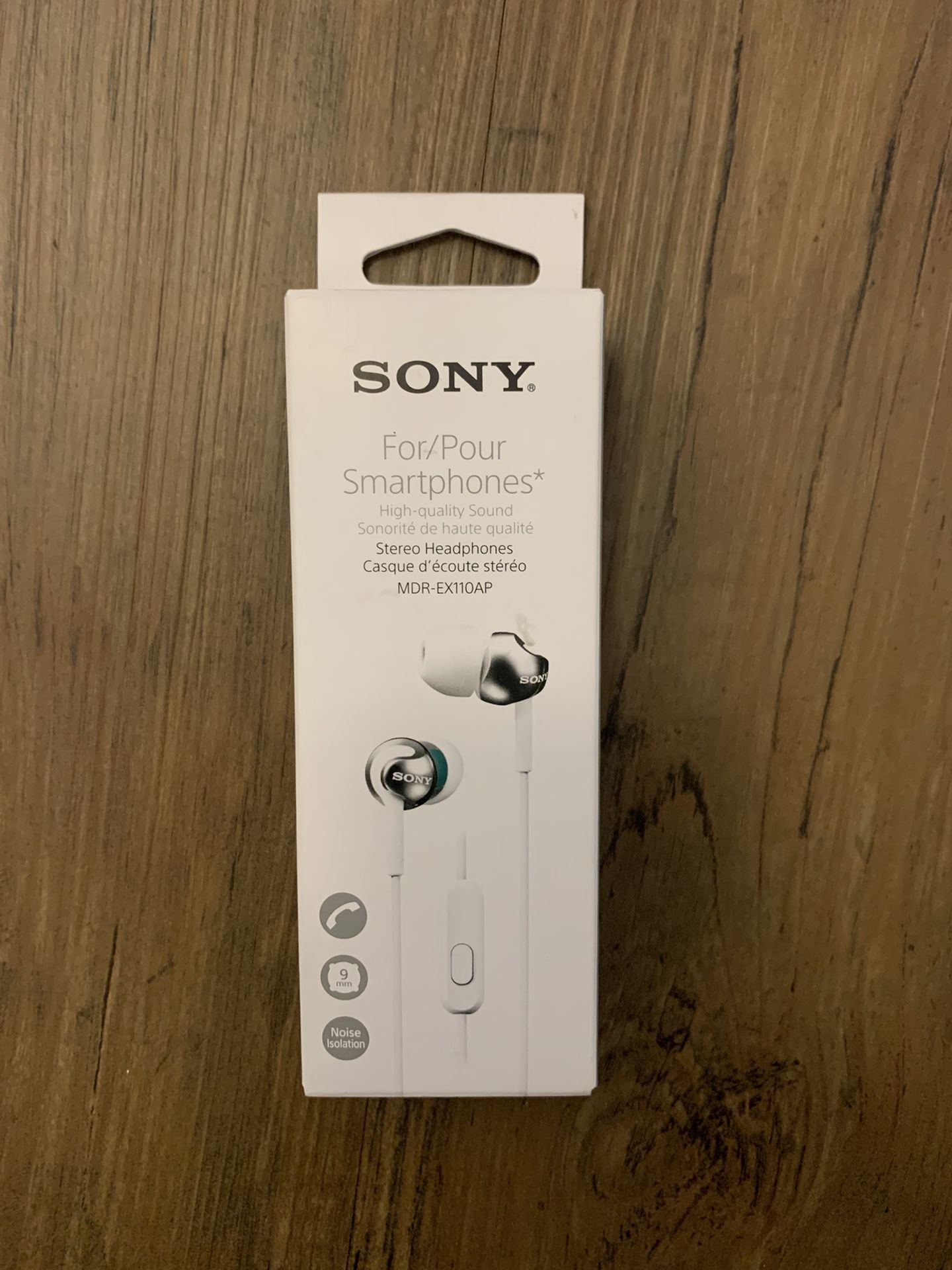 New In Box Sonny Corded Headphones  / Earbuds