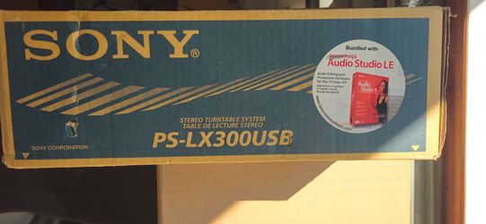 Sony PS-LX300USB Stereo Turntable System