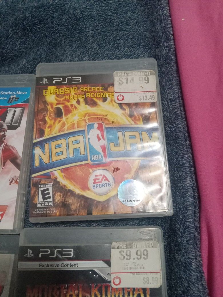 Ps3 Games All 4 For 15.00 Dollar Or 10.00 Dollar
