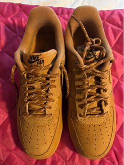 Wheat Air Force 1 men’s size 8