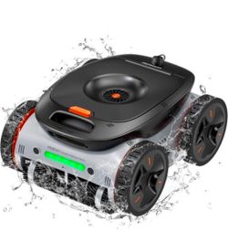 .New AMUBOAT Espier Robotic Pool Cleaner,Cordless Automatic Pool Vacuum Cleans Floor, Walls, and Waterline, 180 Mins Runtime. Retails $450 with Taxes!