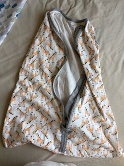 Burt's Bees Baby Sleep Sack 0.5 tog Giraffe Print
