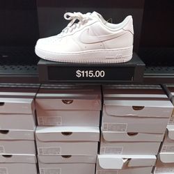 All white Nike Air Force ones new size 10