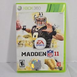 Microsoft Xbox 360 NFL Madden 11 Saints