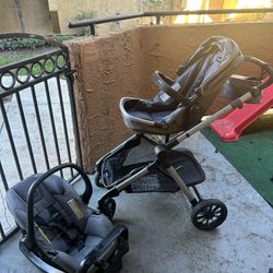 Evenflo Pivot Xpand stroller & carseat 