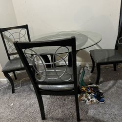 Glass Dining Table