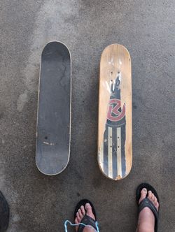 2 Skateboards $15 Or $10 Ea