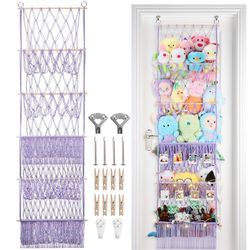 5 Tier Stuffed Animal Storage Shelf Net