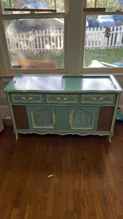 Record Table Cabinet