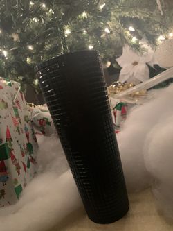 Starbucks Green Grid Holiday Tumbler 