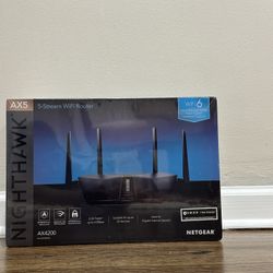 Nighthawk AX6 6-Stream AX5400 WiFi Router