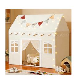 Play tent with padded mat