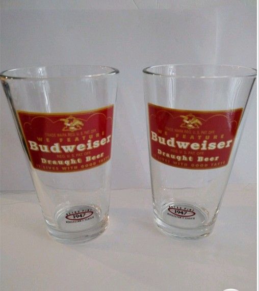 Budweiser Glasses
