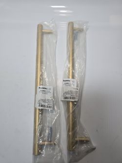 Franklin Brass Oversized (2-Pack) Cabinet Handles 12" Hole Center Long Pulls