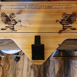 Custom Wall Mount For 2A Kp9 And mags