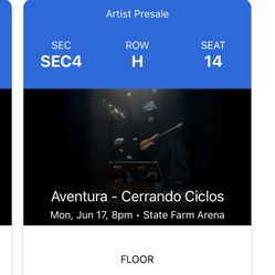 Aventura Tickets (cerrando Ciclos)