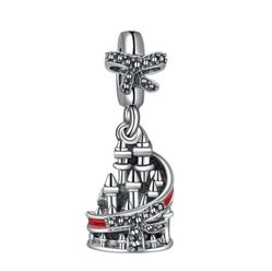 NEW Disney Castle Dangle Charm.  Bundle to save on shipping costs!  Please check out my other charms & other numerous items listed.  From a clean and 