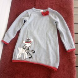 Gymboree girls sweater dress size 5T