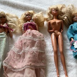 Barbie Dolls Seven Dollars Each