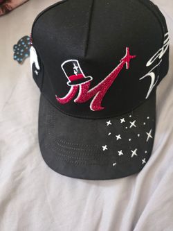 Black Snapback Cap