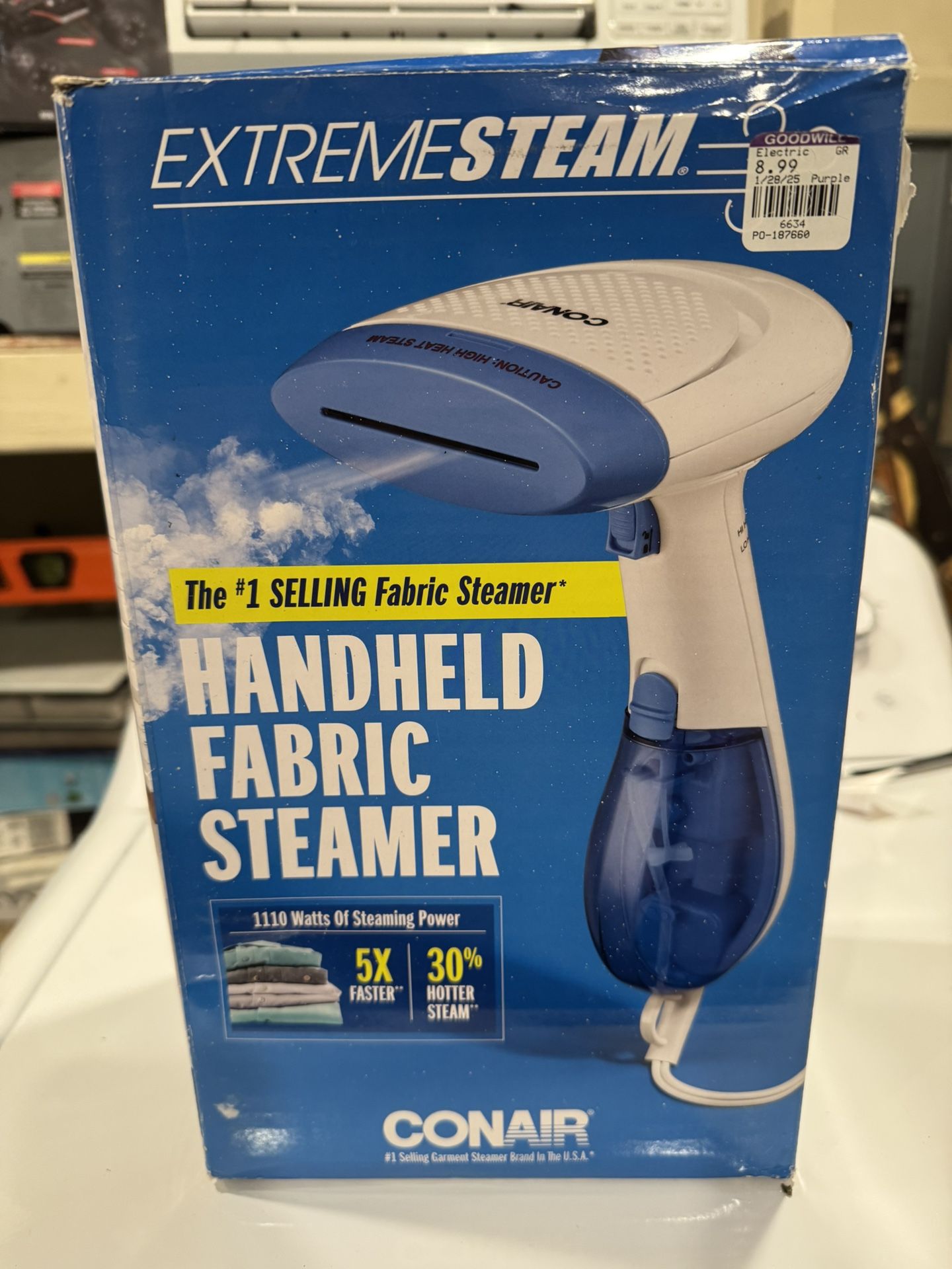 HANDHELD FABRIC STEAMER