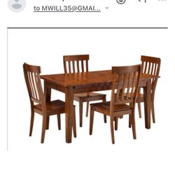 Beautiful Solid Wood Dining Table