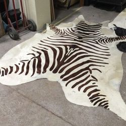 Zebra Skin Rug
