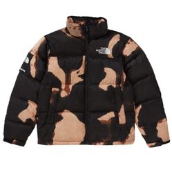 Supreme Denim Bleach North Face 