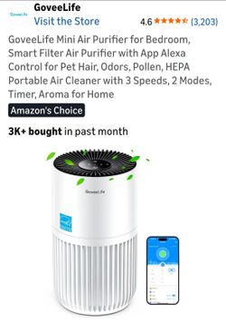 GoveeLife Mini Smart HEPA Air Purifier