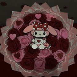 My melody valentines bouquet