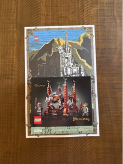 LEGO Lord of the Rings 40893 Grond + Exclusive Poster