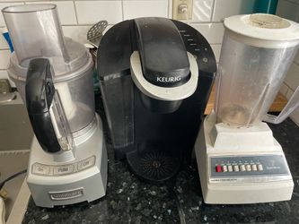 Kitchen appliances.