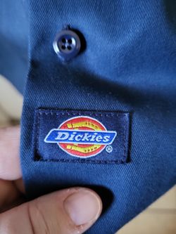 Dickies Vintage Long Sleeve Dark Blue Shirt 
