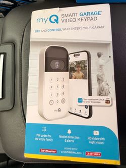 myQ Smart Garage Video Keypad