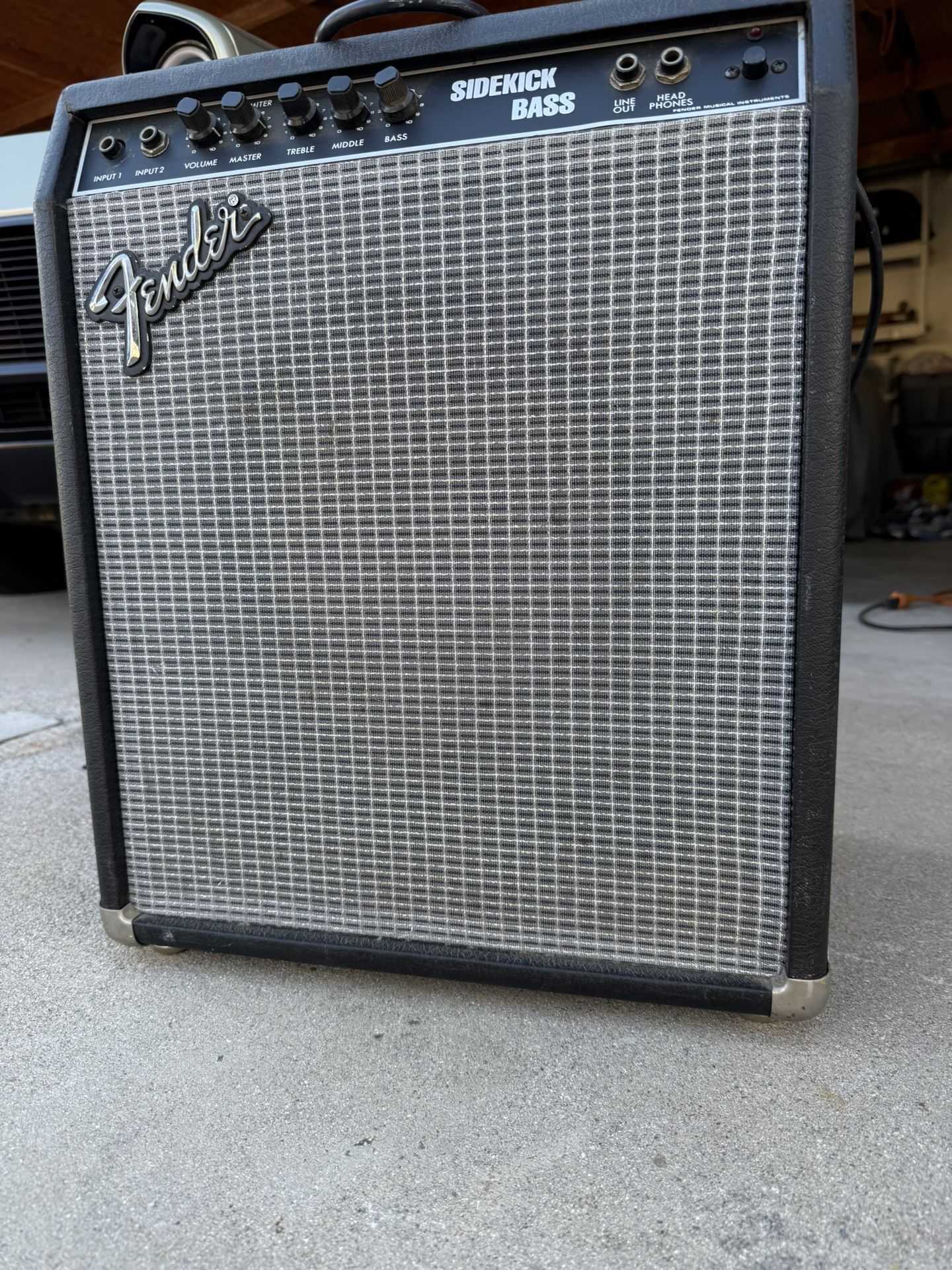Fender Sidekick Bass Combo Amp