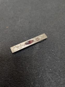 Sterling Silver Tie Clip