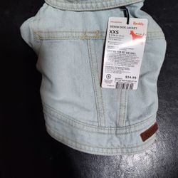 Denim Dog Jacket