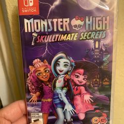 Nintendo Switch Game, Monster High 