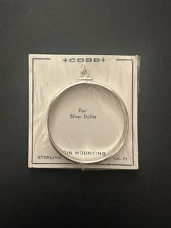 Silver Dollar Coin Mounting